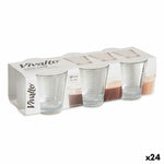 Gläserset Vivalto 3503/WH6 Durchsichtig Glas 90 ml (24 Stück)