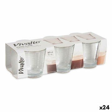 Gläserset Vivalto 3503/WH6 Durchsichtig Glas 90 ml (24 Stück)