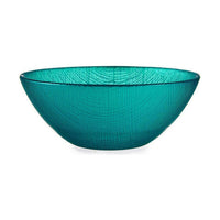 Schale Vivalto 623915 623915 türkis Glas Ø 15 cm (6 Stück)