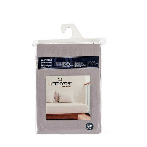 Bettlaken Gift Decor Anthrazit 135 cm (12 Stück)