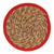 Untersetzer Gift Decor Rot natürlich Naturfaser 30 x 1 x 30 cm (48 Stück)