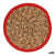 Untersetzer Gift Decor Rot natürlich Naturfaser 30 x 1 x 30 cm (48 Stück)