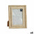 Fotorahmen Kristall Gold Holz Braun Kunststoff (19 x 2 x 24 cm) (6 Stück)
