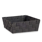 Mehrzweckkorb Kipit A3-6930A9 Schwarz Stoff 2,4 L 20 x 8 x 24 cm Geflochten (24 Stück)