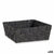Mehrzweckkorb Kipit A3-6930A9 Schwarz Stoff 2,4 L 20 x 8 x 24 cm Geflochten (24 Stück)