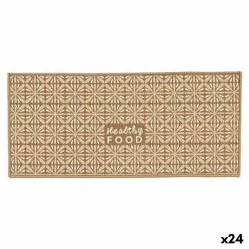 Teppich Kinvara Healthy Food Beige 90 x 40 cm 40 x 0,05 x 90 cm (24 Stück)