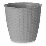 Blumentopf Stefanplast Grau Kunststoff 14 x 13 x 14 cm (12 Stück)