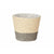 Blumentopf Ibergarden 86439 Grau natürlich Schnur Kunststoff 15 x 15 x 14 cm (24 Stück)