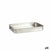 Backofenform Kinvara Silberfarben Aluminium 32 x 7 x 51,5 cm 51,5 x 7 x 32 cm 51,5 x 7,5 x 32 cm (12 Stück)
