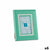 Fotorahmen Kristall grün Kunststoff (6 Stück) (2 x 23 x 18 cm)