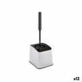Toilettenbürste Berilo D023-1 Silberfarben Kunststoff 12,3 x 36,5 x 14,5 cm (12 Stück)
