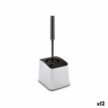 Toilettenbürste Berilo D023-1 Silberfarben Kunststoff 12,3 x 36,5 x 14,5 cm (12 Stück)