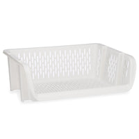 Gemüse-Korb Kinvara Weiß Polypropylen 30 x 13,5 x 38,7 cm (24 Stück)
