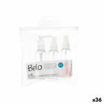 Reiseset Berilo CH56289 Weiß Durchsichtig Kunststoff (36 Stück)