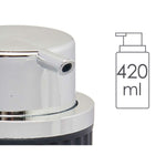 Seifenspender Berilo 3236-3 Anthrazit Kunststoff 420 ml (32 Stück)