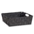 Mehrzweckkorb Kipit 79810 Schwarz Stoff 3 L 23 x 8 x 27 cm 27 x 8 x 23 cm Geflochten (48 Stück)