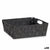 Mehrzweckkorb Kipit 79810 Schwarz Stoff 3 L 23 x 8 x 27 cm 27 x 8 x 23 cm Geflochten (48 Stück)