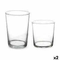 Gläserset Pasabahce Bistro Durchsichtig Glas 380 ml 510 ml (2 Stück)