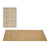 Untersetzer Kinvara Gold Kunststoff 30 % Polyester 45 x 0,01 x 30 cm (12 Stück)