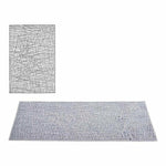 Untersetzer Kinvara Silberfarben Silber Kunststoff 30 % Polyester 45 x 0,01 x 30 cm (12 Stück)