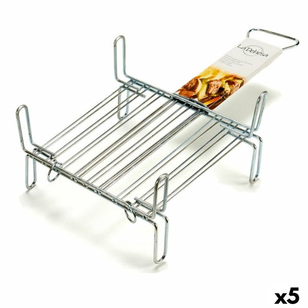 Grill La Dehesa Verzinktes Stahlblech 25 x 25 cm 26,3 x 16,5 x 52 cm Double (5 Stück)