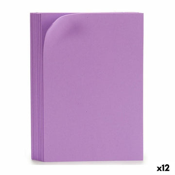 Moosgummi Pincello Violett 65 x 0,2 x 45 cm (12 Stück)