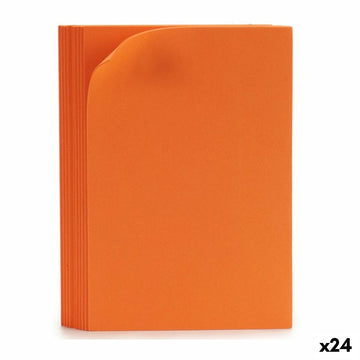 Moosgummi Pincello Orange 30 x 0,2 x 20 cm (24 Stück)