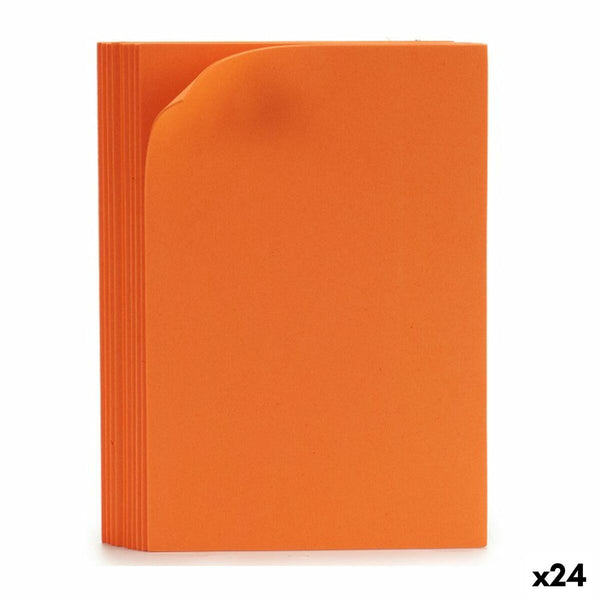 Moosgummi Pincello Orange 30 x 0,2 x 20 cm (24 Stück)