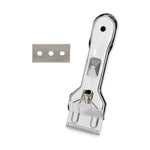 Schaber für Glaskeramik Kinvara Silberfarben Silber Metall 13,5 x 4,5 x 1 cm 4,5 x 13,5 x 1 cm (12 Stück)