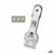 Schaber für Glaskeramik Kinvara Silberfarben Silber Metall 13,5 x 4,5 x 1 cm 4,5 x 13,5 x 1 cm (12 Stück)