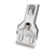 Schaber für Glaskeramik Kinvara Silberfarben Silber Metall 13,5 x 4,5 x 1 cm 4,5 x 13,5 x 1 cm (12 Stück)