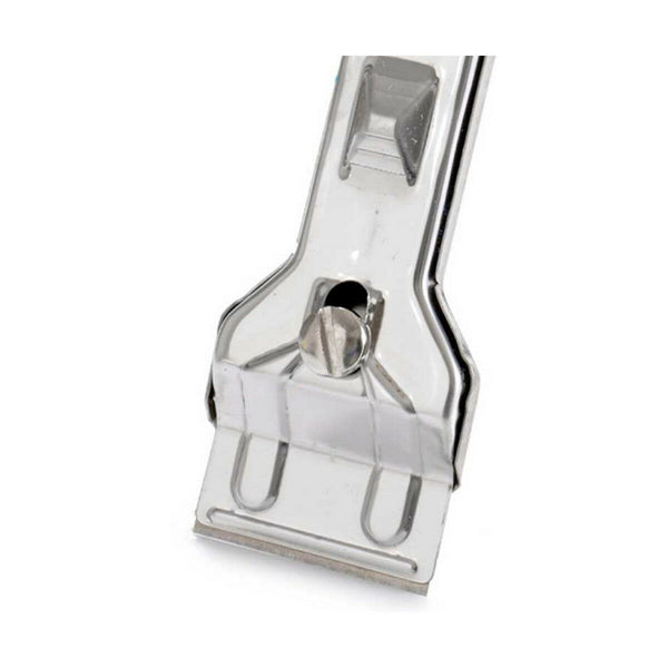 Schaber für Glaskeramik Kinvara Silberfarben Silber Metall 13,5 x 4,5 x 1 cm 4,5 x 13,5 x 1 cm (12 Stück)