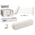 Wäscheständer Kipit 21940 Weiß Nylon Polypropylen 34,5 x 6 x 6 cm Ausziehbar (12 Stück)