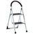 Klappbare Leiter Kipit KX1402-GREY429 Weiß Schwarz Grau Metall 38 x 50 x 84 cm (6 Stück)