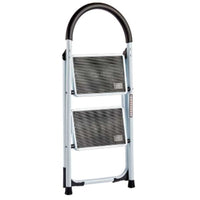 Klappbare Leiter Kipit KX1402-GREY429 Weiß Schwarz Grau Metall 38 x 50 x 84 cm (6 Stück)