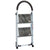 Klappbare Leiter Kipit KX1402-GREY429 Weiß Schwarz Grau Metall 38 x 50 x 84 cm (6 Stück)