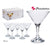 Cocktail-Glas Pasabahce 1002401-44410 Durchsichtig Glas 190 ml 33 x 15 x 22 cm 10,7 x 13,5 cm 6 Stücke