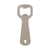 Flaschenöffner Kinvara Silberfarben Silber Edelstahl 11 x 4 x 0,5 cm 11 x 18,5 x 0,05 cm (12 Stück)