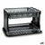 Abtropfsieb für die Spüle Kinvara TP7071 TP7071 Grau 44,5 x 30,3 x 27 cm 44,5 x 8,7 x 30,3 cm (10 Stück)