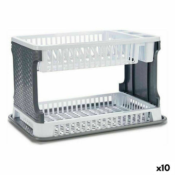 Abtropfsieb für die Spüle Kinvara Weiß 44,5 x 30,3 x 27 cm 44,5 x 8,7 x 30,3 cm (10 Stück)