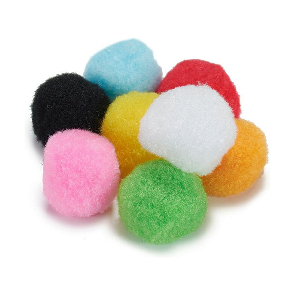 Bastelmaterial Pincello Bälle Bunt Ø 2 cm 12 Stück