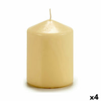 Kerze Acorde Creme 7 x 10 x 7 cm (4 Stück)
