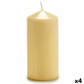 Kerze Acorde Creme 15,5 cm 7 x 14,7 x 7 cm (4 Stück)