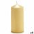 Kerze Acorde Creme 15,5 cm 7 x 14,7 x 7 cm (4 Stück)