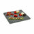 Tablett für Snacks Kinvara Schwarz 30 x 0,5 x 30 cm (12 Stück)