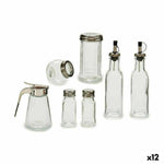 Gewürzbehälter-Set Silberfarben Metall (12 Stück)