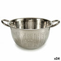 Sieb Kinvara Silberfarben Silber Edelstahl 24 x 12,5 x 30,5 cm 30,5 x 12,5 x 24 cm (24 Stück)