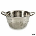 Sieb Kinvara Silberfarben Silber Edelstahl 24 x 12,5 x 30,5 cm 30,5 x 12,5 x 24 cm (24 Stück)