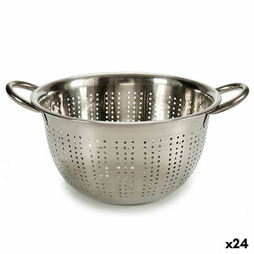 Sieb Kinvara Silberfarben Silber Edelstahl 24 x 12,5 x 30,5 cm 30,5 x 12,5 x 24 cm (24 Stück)