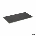 Tablett für Snacks Kinvara Schwarz 30 x 0,651 x 15 cm 15 x 0,651 x 30 cm (24 Stück)